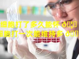 干细胞打了多久能怀 🦉 孕（干细胞打一次能维持多 🌹 久）